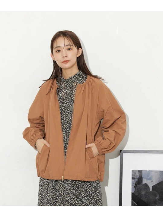 楽天市場】【SALE／40%OFF】撥水ギャザーブルゾン NANO universe ナノ 