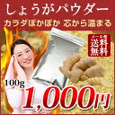 【クーポンで最大500円オフ】【1000円ポッキリ】国産 生姜パウダー100g しょうが 粉末 高知県産 土佐一100％ ジンジャーパウダー ショウガオール 蒸...