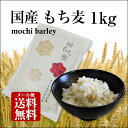 【H30年産新麦!】国産 もち麦 1kg 国内産 雑穀米に もちむぎで脱メタボ 食物繊維 食品 もちもちの麦「もち麦」モチムギ 1キロ 無添加【メール便送料無料...