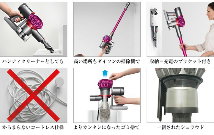 楽天市場】Dyson V7 ダイソン 掃除機 コードレス motorhead モーター  