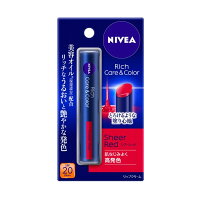 ニベアリッチケア&カラーリップシアーレッド2g