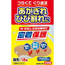 【メール便指定可能】プラチナバンNo．325指先サイズ18枚