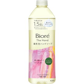 【P5倍】ビオレ ザ ハンド 泡ハンドソープ 朝の摘みたてローズの香り つめかえ用 340mL【在庫限り】