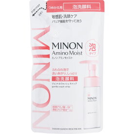 【P5倍】【メール便指定可能】ミノン アミノモイスト ジェントルウォッシュ ホイップ つめかえ用 130mL