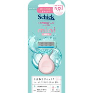 【メール便指定可能】◇シック ハイドロシルク 敏感肌用 ホルダーmini（本体＋刃） 本体＋刃2個