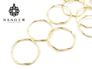4�� �Ђ˂胁�^�������O 40mm �S�[���h�ymp-9�z�� �˂��� �~�` ���^���p�[�c �����p�[�c