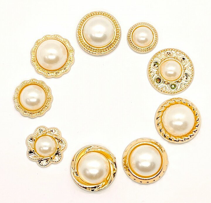 楽天市場】パール カボション 台付 12mm 15mm 17mm ☆パールカボション 