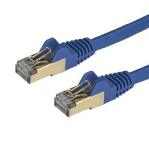 StarTech�Dcom �J�e�S��6A(CAT6A)LAN�P�[�u��/7.5m/�u���[/STP/�c���܂�h�~(6ASPAT750CMBL) �ڈ��݌�=��