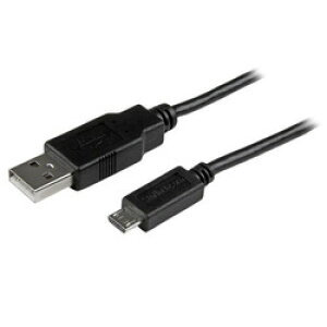 StarTechDcom USB 2.0 - }CNUSBP[u/3m/Type-A to Micro USB/IXIX(USBAUB3MBK) ڈ݌=