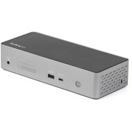StarTech．com ドック/USB-C/4画面/4K60Hz HDMI DP/100W PD/4x USB/LAN(DK31C4DPPD) 目安在庫=○