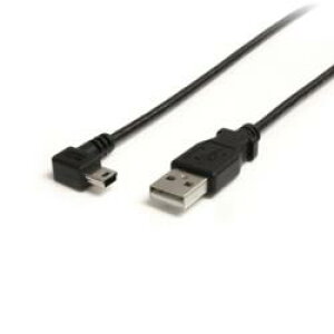StarTech.com USBP[u/A - Mini-B/1.8m/USB 2.0/EL^/IXEIX/BK(USB2HABM6RA) ڈ݌=