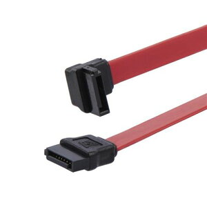 StarTech.com ドライブケーブル/SATA/15cm/片側L型上向き/ラッチなし/レッド(SATA6LA1) 目安在庫=△