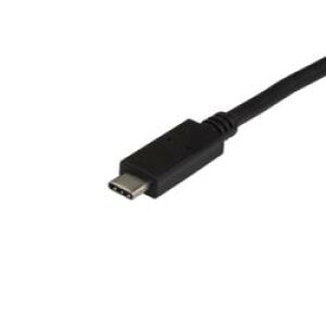 StarTech.com USB�P�[�u��/A-C/50cm/USB 3.1 Gen2/10Gbps/�I�X�E�I�X/BK(USB31AC50CM) �ڈ��݌�=��