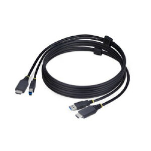 StarTechDcom KVMP[u/1.8m/HDMI & USB 3.0 TypeAB/4K60Hz/R{P[u(HU1226-KVM-CABLE) ڈ݌=