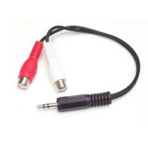 StarTech.com I[fBIP[u/3ɃXeI~j - 2x RCA/15cm/IXEX(MUMFRCA) ڈ݌=