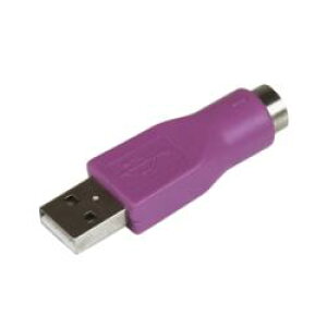 StarTech.com PS/2変換アダプター/PS/2キーボード対応/USB-A オス - PS/2 メス(GC46MFKEY) 目安在庫=○