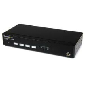 StarTech.com 4|[gVODVIfBXvCΉUSBڑKVM CPUؑ֊(SV431DVIUDDM) 񂹏i