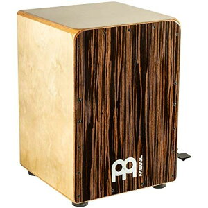 MEINL �}�C�l�� ebony bass cajon with snare pedal ebony frontplate(JBC6EY) ���񂹏��i