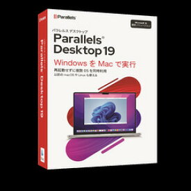 コーレル Parallels Desktop 19 Retail Box JP(対応OS:MAC)(PD19BXJP) 目安在庫=○