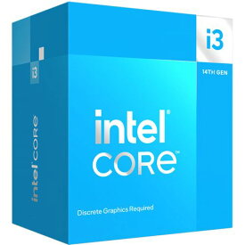 intel Intel 第14世代CPU RPL-S Refresh Core i3-14100F 4/8 3.5GHz Gfxなし(BX8071514100F) 目安在庫=○