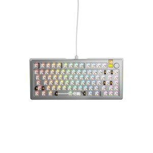 Glorious GMMK 3 PRO HE 75% Barebones Wired Silver - US(0840408300346) ���񂹏��i