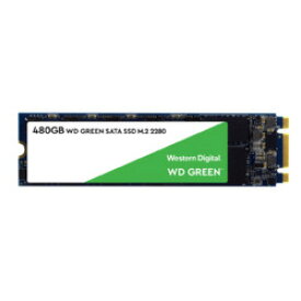 WESTERN　DIGITAL WDS480G2G0B WD Green SSD SATA6Gb/s 480GB M.2 2280 取り寄せ商品