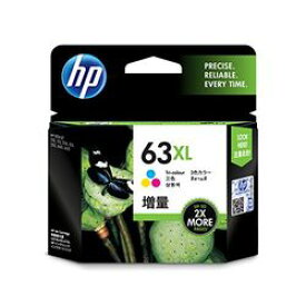 日本HP HP63XL インクカートリッジ カラー(増量) F6U63AA 目安在庫=△