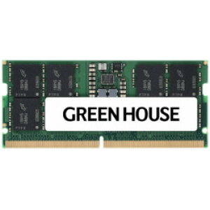 O[nEX GREEN HOUSE PC5-38400 DDR5 SO-DIMM 32GB(GH-DNV4800-32GB) 񂹏i