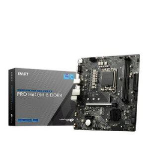 MSI MSI intel H610`bvZbgMB [ PRO H610M-B DDR4 ] 񂹏i