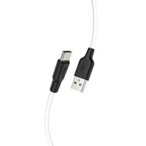���{�g���X�g�e�N�m���W�[ hoco X21Plus �V���R���[�d�P�[�u�� Type-C 2.0m �z���C�g(X21P-TC20-WH) ���񂹏��i