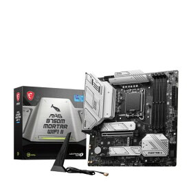 MSI Intel B760チップセット搭載/第14世代Intel Coreプロセッサー対応/MicroATX(MAG B760M MORTAR WIF) 目安在庫=○