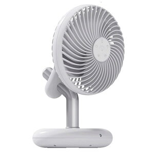 WINTECH �|�[�^�u���f�X�N�g�b�v�t�@��(�����R���t��) ���E�㉺��U�� �z���C�g(DF-241RC) ���񂹏��i