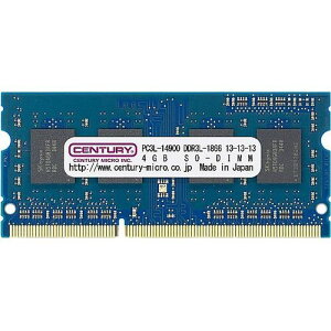 Z`[}CN dm[gPCp PC3-14900^DDR3-1866 8GBLbgi4GB2gj204pin SODIMM CK4GX2-SOD3L(67-7510-86) 񂹏i