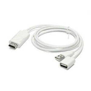 ���{�g���X�g�e�N�m���W�[ iPhone HDMI�~���[�����O�P�[�u��(�z���C�g) IPHDMI-WH ���񂹏��i