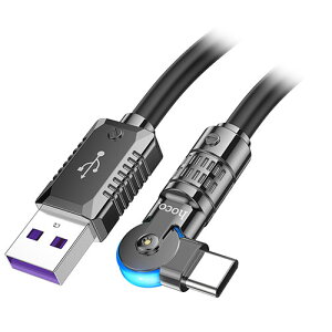 ���{�g���X�g�e�N�m���W�[ ���{�g���X�g�e�N�m���W�[ JTT hoco U118 180Rotating�P�[�u�� for Type-C(U118-UC-BK) ���񂹏��i