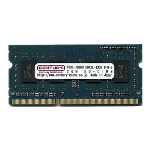 Z`[}CN dm[gPCp PC3L-10600^DDR3L-1333 2GB 204pin SODIMM { 1.35v CD2G-SOD3L(67-7510-45) 񂹏i