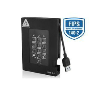 Apricorn Aegis Padlock Fortress - USB 3.0 A25-3PL256-500F (R2)(A25-3PL256-500F(R2)) 目安在庫=△