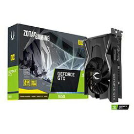 ZOTAC/PCP ZOTAC GAMING GeForce GTX 1650 OC GDDR6(4537694280655) 目安在庫=○