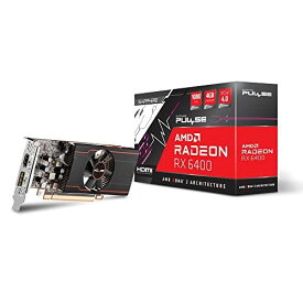 Sapphire SAPPHIRE PULSE Radeon RX 6400 GAMING 4GB GDDR6(4537694310956) 目安在庫=△