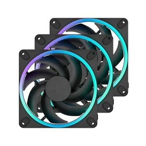 Fractal Design Momentum 14 RGB 3-pack Black(FD-F-MR1-1403) ڈ݌=