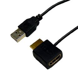 ホーリック 25％OFF HDMI電源アダプタ HDMI標準オス メス-USB標準オスコネクタ 新品 HDMI-138USB メーカー在庫品