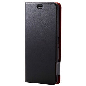 �G���R�� ELECOM arrows Be4 Plus �P�[�X �J�o�[ �蒠�^ ���U�[ ���^ �t���b�v �u���b�N(PM-F211PLFUBK) ���[�J�[�݌ɕi