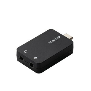 GR ELECOM USB Type-C I[fBIϊA_v^ V ym[gPC ^ubg Q[@ ihTypeC@Ήz ubN(USB-CADC01BK) [J[݌ɕi