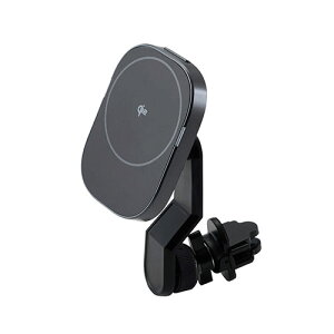 �G���R�� ELECOM Qi2�K�i�Ή����C�����X�[�d�ԍڃz���_�[(�G�A�R���N���b�v) �ő�o��15W �u���b�N(W-QC13BK) ���񂹏��i