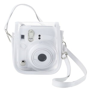 GR ELECOM `FLP[X instax mini 12p NA }Olbgtbv zCg(IC-CCM12WH) [J[݌ɕi