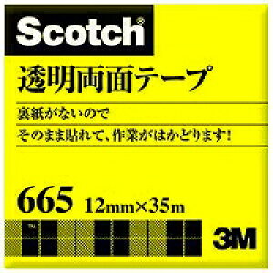 3M Scotch XRb` ʃe[v 12mm×35m(3M-665-3-12) 񂹏i