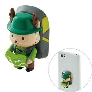 エレコム ELECOM スマホ用フィンガーフィギュア ちょいのせフレンズ 山登り シカ(P-STBFMCDEE) 取り寄せ商品