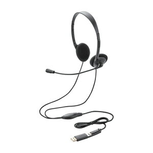 GR ELECOM wbhz wbhZbg Pw }CNtL L USBڑ I[o[wbh ܃^^~ X ubN(HS-HP13SCBK) [J[݌ɕi