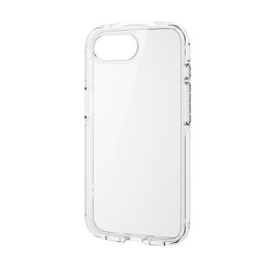 �G���R�� ELECOM iPhone 16e �P�[�X �n�C�u���b�h �Ռ��z�� ���^���X�e�b�J�[�t �N���A(PM-A25STSLACR) ���[�J�[�݌ɕi