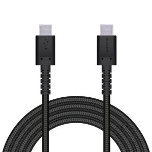 �yP5E�z�G���R�� USB Type C �P�[�u�� 2m PD 60W �f���j���C ���ϋv �i�C�����f�� �u���b�N(MPA-CCS20PNBK) ���[�J�[�݌ɕi